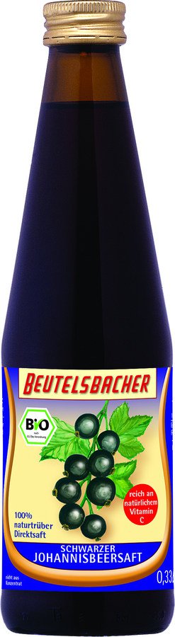 BEUTELSBACHER Bio Johannisbeersaft 0.33l