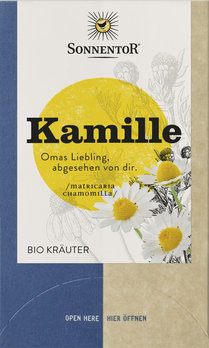Sonnentor - Kamille bio 18 x 0,8g