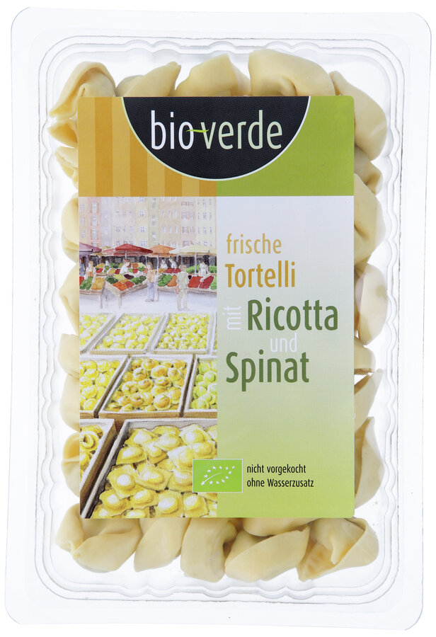  Frische Tortelli mit Ricotta & Spinat 250g  zur Selbstabholung!