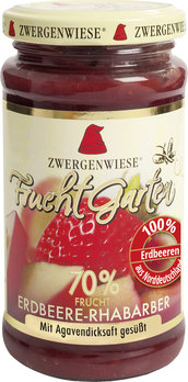 FruchtGarten Erdbeere-Rhabarber - 70% Fruchtanteil 225g