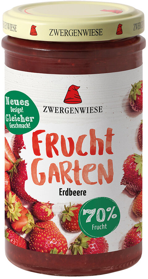 FruchtGarten Erdbeere - 70% Fruchtanteil 225g 