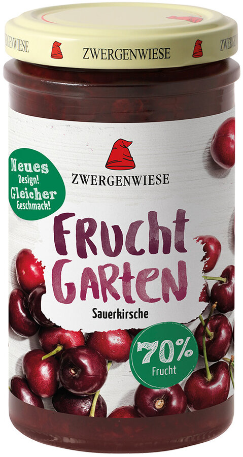 FruchtGarten Sauerkirsche - 70% Fruchtanteil 225g