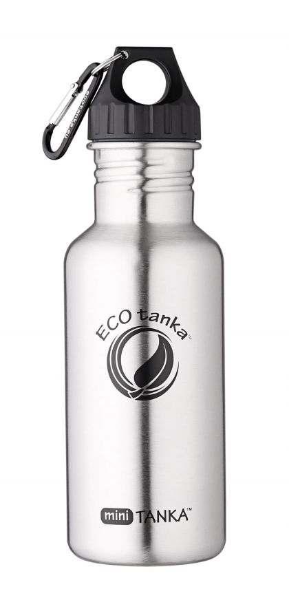 0,6l miniTANKA™ Edelstahl Trinkflasche mit Poly-Loop-Verschluss